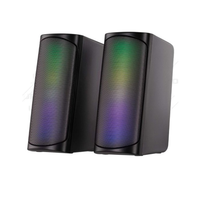 2E PCS231 RGB Matrix, 2.0, USB, Black, акустическая система