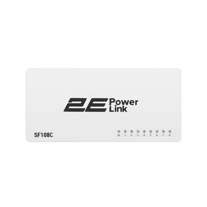 2E PowerLink SF108C 8xFE, коммутатор