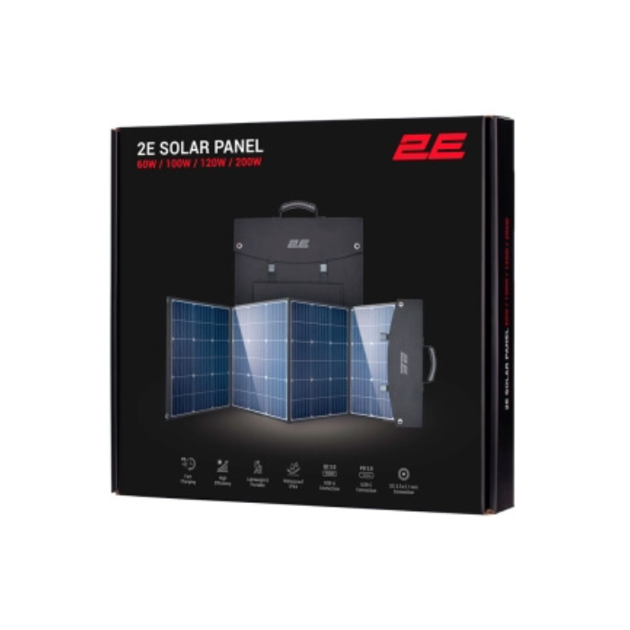 2E portable solar panel  200W, портативная солнечная панель