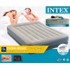 Intex 64118 (152х203х30см) надувная кровать с подголовником, встр.насос 220В, до 272кг