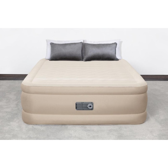 Bestway 69050 (152х203х46 см) надувная кровать Fortech Airbed и встр.насос 220В, до 300 кг