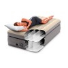 Intex 64162 (99х191х51см) надувная кровать "Prime Comfort" встр.нас. 220В, до 136кг 