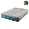 Intex 64164 (152х203х51см) надувная кровать "Prime Comfort" встр.нас. 220В, до 272кг 