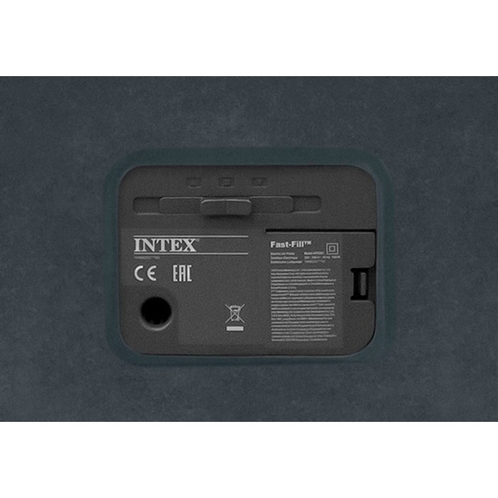 Intex 64412ND (99х191х46 см) надувная кровать "Comfort-Plush", встр.нас. 220В, до 136кг