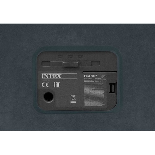 Intex 64414 (152х203х46 см) надувная кровать "Comfort-Plush", встр.нас. 220В, до 272кг