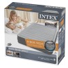 Intex 67766 (99х191х33 см) надувная кровать "Comfort-Plush", встр.нас. 220В, до 136кг