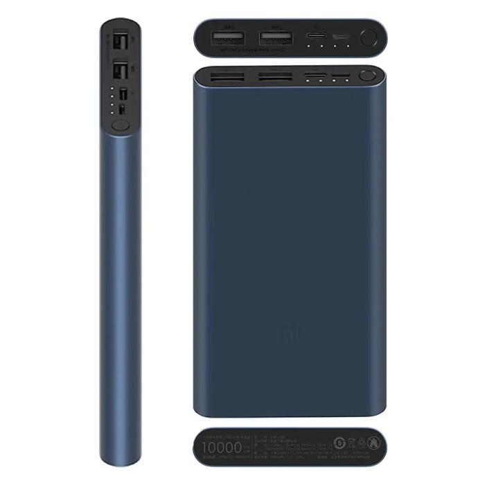 Xiaomi 18W Fast Charge Power Bank 3 10000 mAh, внешний аккумулятор