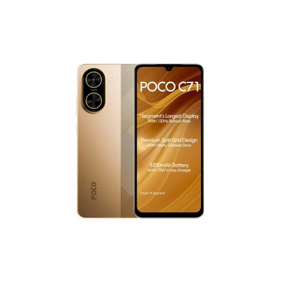 POCO C71, 4GB+128GB, gold, смартфон