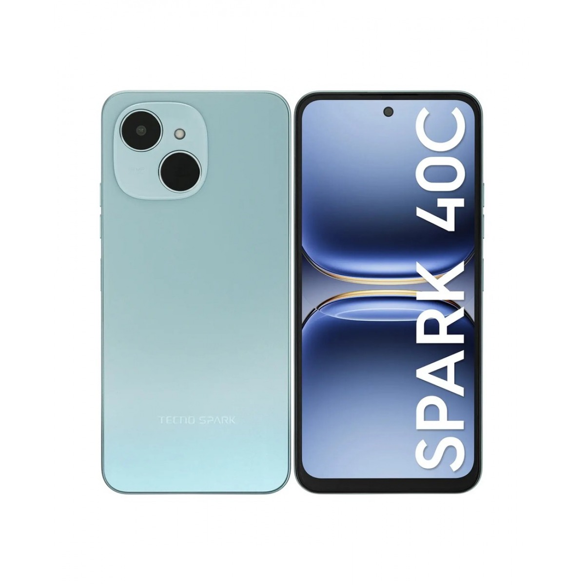 Tecno SPARK 40C, KM4k 128+4, ripple blue, смартфон