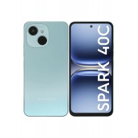 Tecno SPARK 40C, KM4k 128+4, ripple blue, смартфон