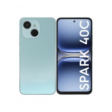 Tecno SPARK 40C, KM4k 128+4, ripple blue, смартфон
