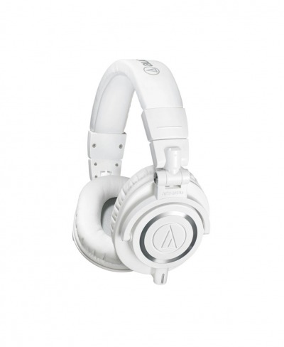 Audio-Technica ATH-M50xWH, white, полноразмерные наушники
