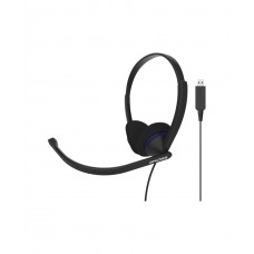 Koss CS200 USB, black, проводные наушники
