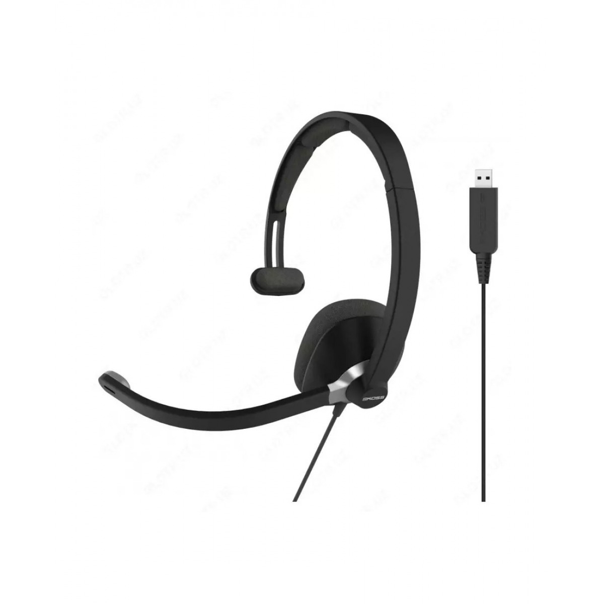 Koss CS295 USB, black, проводные наушники