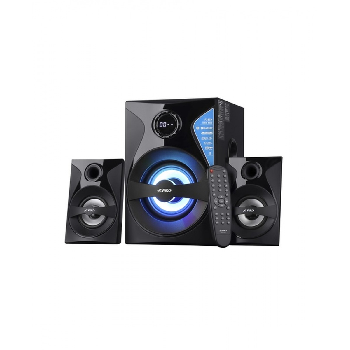 Fenda F380X, fm, black, мултимедийные колонки