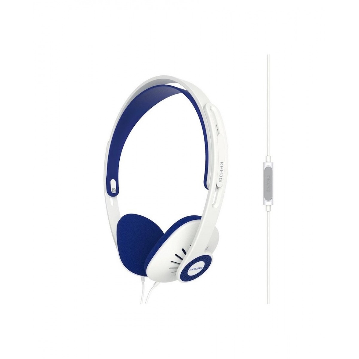 Koss KPH30iW, blue, проводные наушники