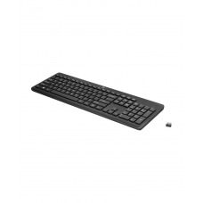 HP 230 BLK WL KBD EMEA1, black, клавиатура