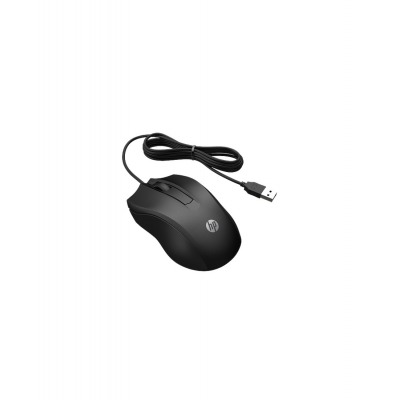 HP 100, black, мышь