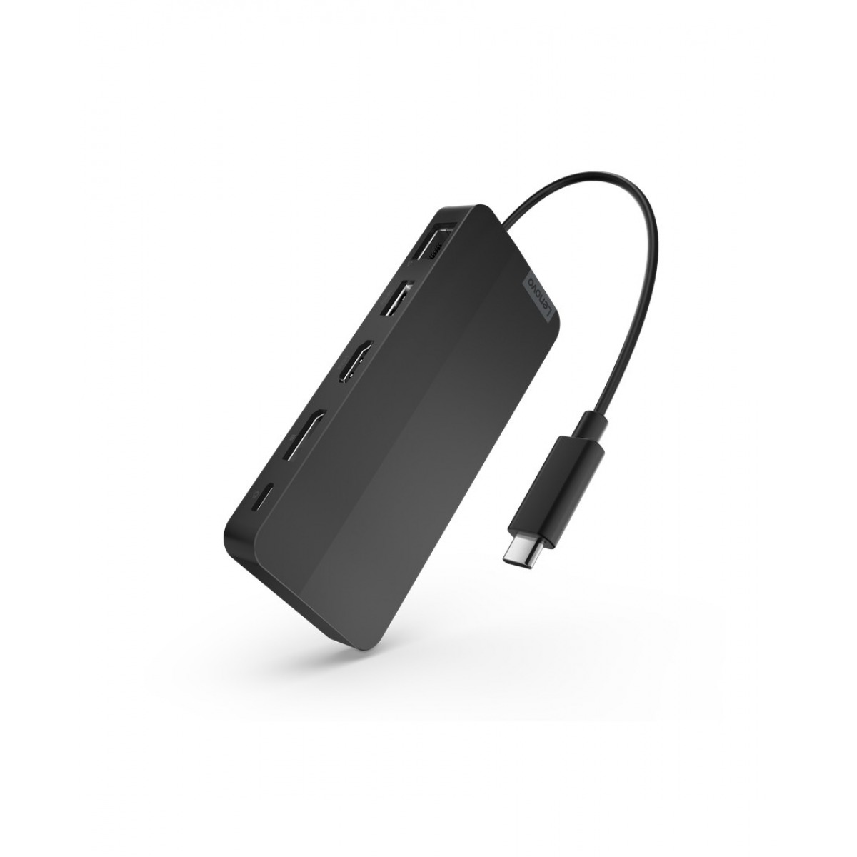 Lenovo Dual Display Dock, black, usb-хаб