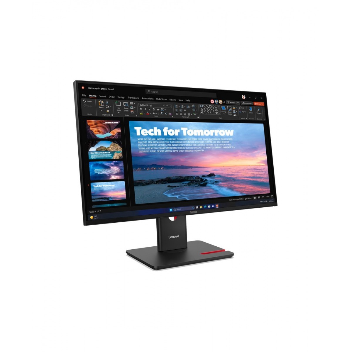 Lenovo T27QD-40, 27', IPS, 120Hz, монитор