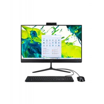 Acer Aspire C24-2G | 23.8"FullHD non-touch IPS 120Hz | Intel N150 | 8GB | 512GB M.2 NVME | Intel UHD Graphics | ESHELL | 2MP FHD cam/mic/speakers | USB KB+MS | 802.11axWiFI6+BT5.0 | Black | Standard Stand (p/n DQ.BPGEC.002), моноблок