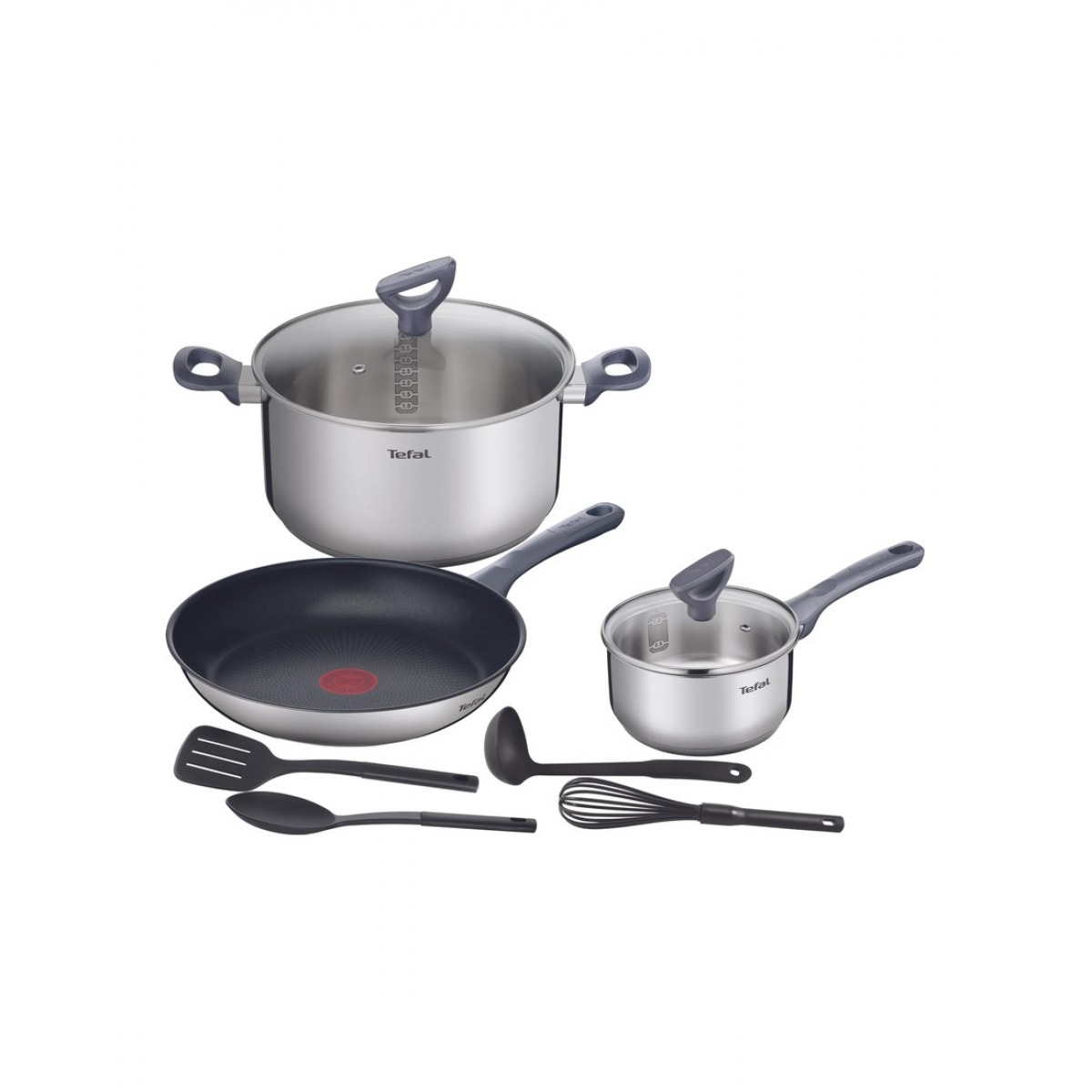 Tefal G713S974, набор посуды 9 пр