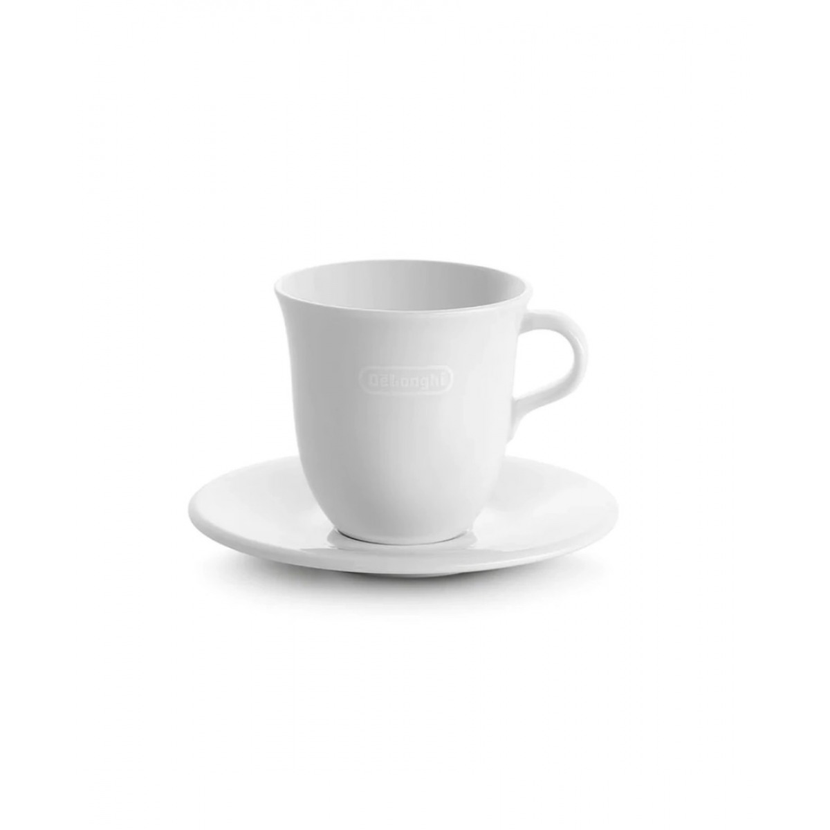 Delonghi DLSC309, набор чашек с блюдцем Cappuchino, 290 мл, 2 шт
