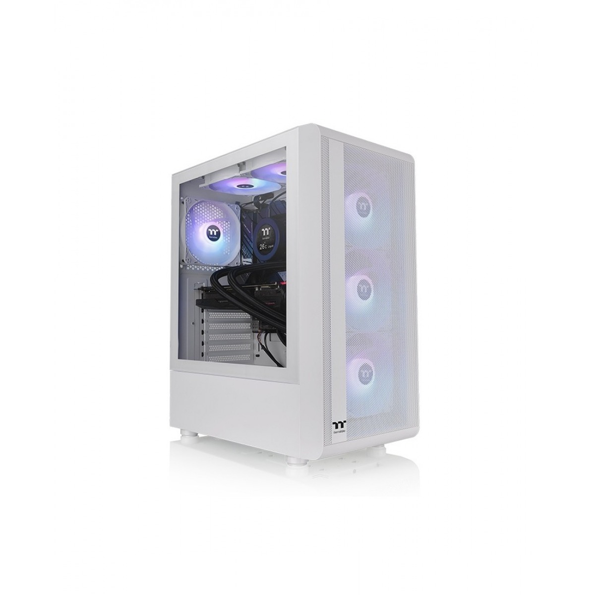 Thermaltake S200 TG ARGB CA-1X2-00M6WN-00, белый, корпус