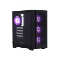 PowerCase ByteFlow V2, чёрный, корпус