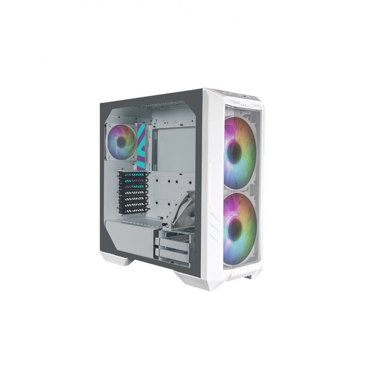 Coolermaster H500, белый, корпус