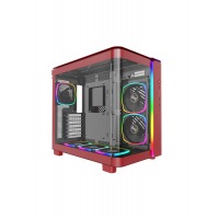 Montech King95 PRO, красный, корпус