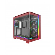 Montech King95 PRO, красный, корпус