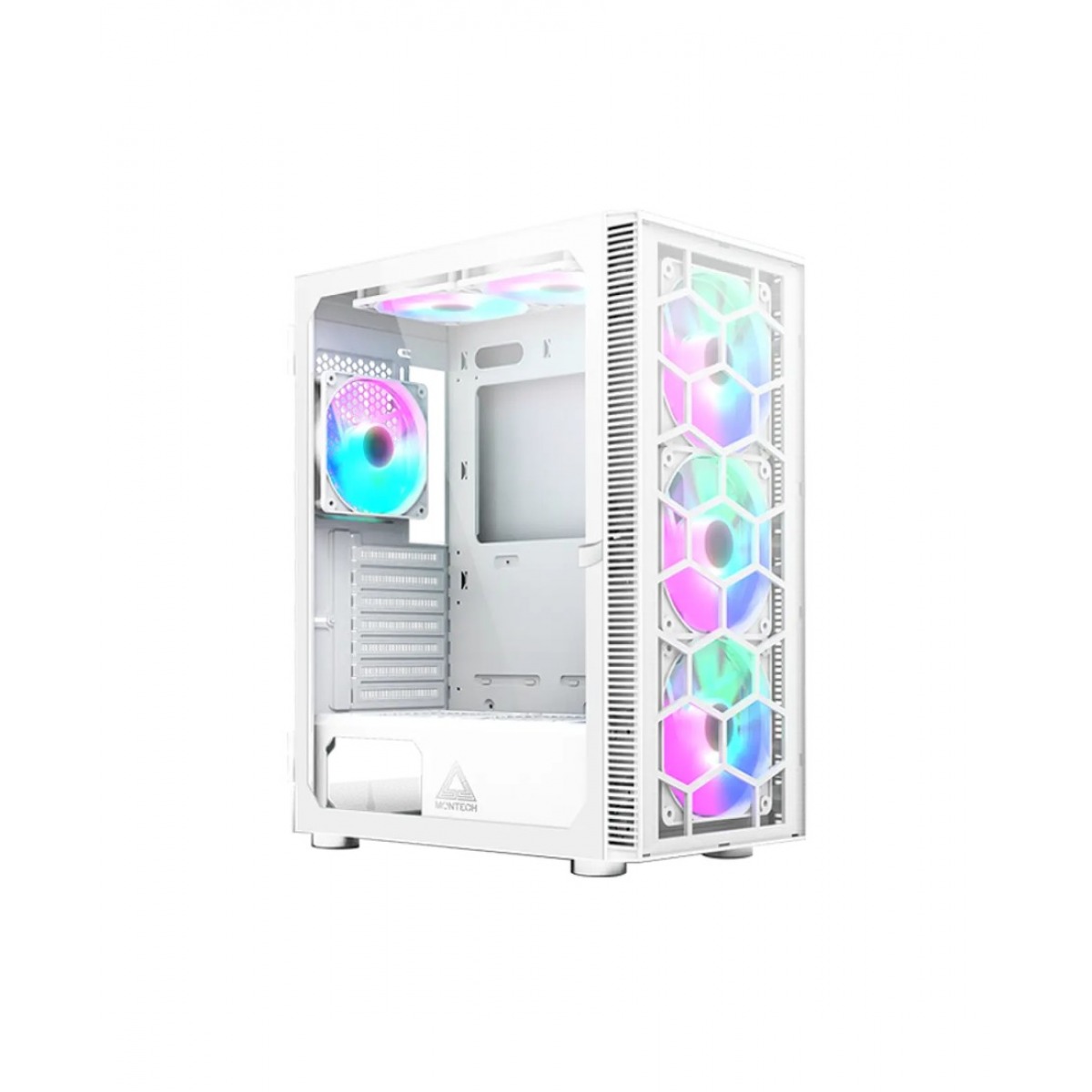 Montech X3 GLASS, белый, корпус