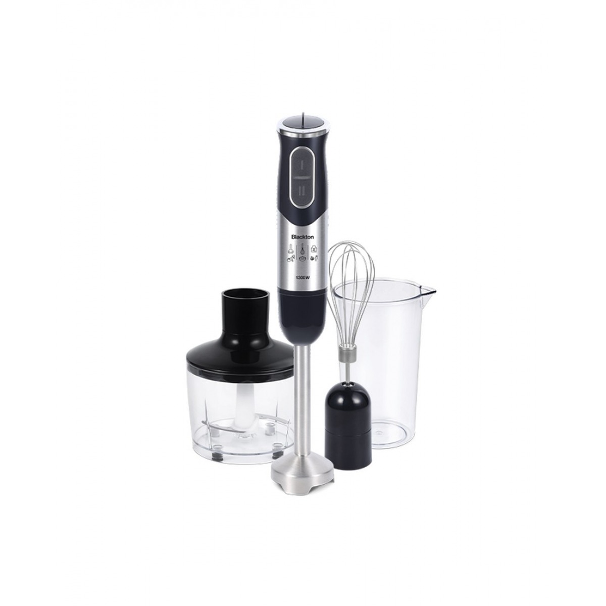 Blackton Bt HB1233SS, black-steel, блендер ручной