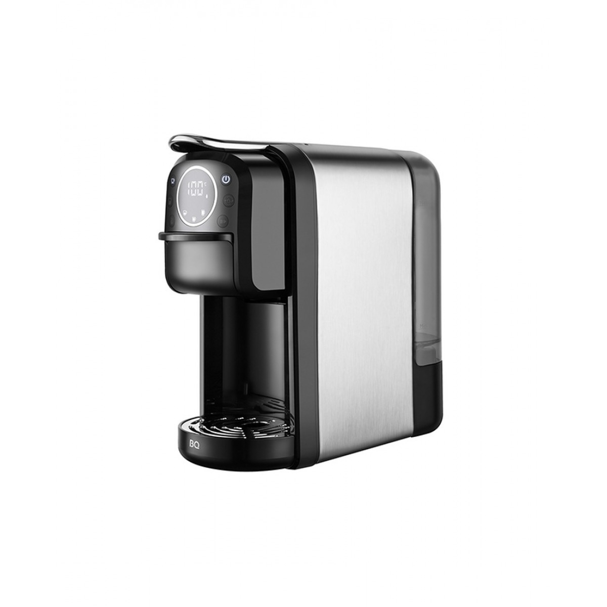 BQ CM3004, steel-black, кофеварка капсульная