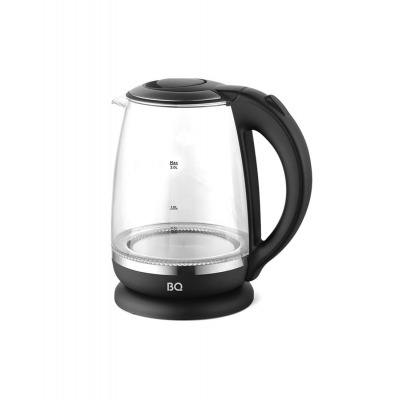 BQ KT2049G, black, чайник стеклянный