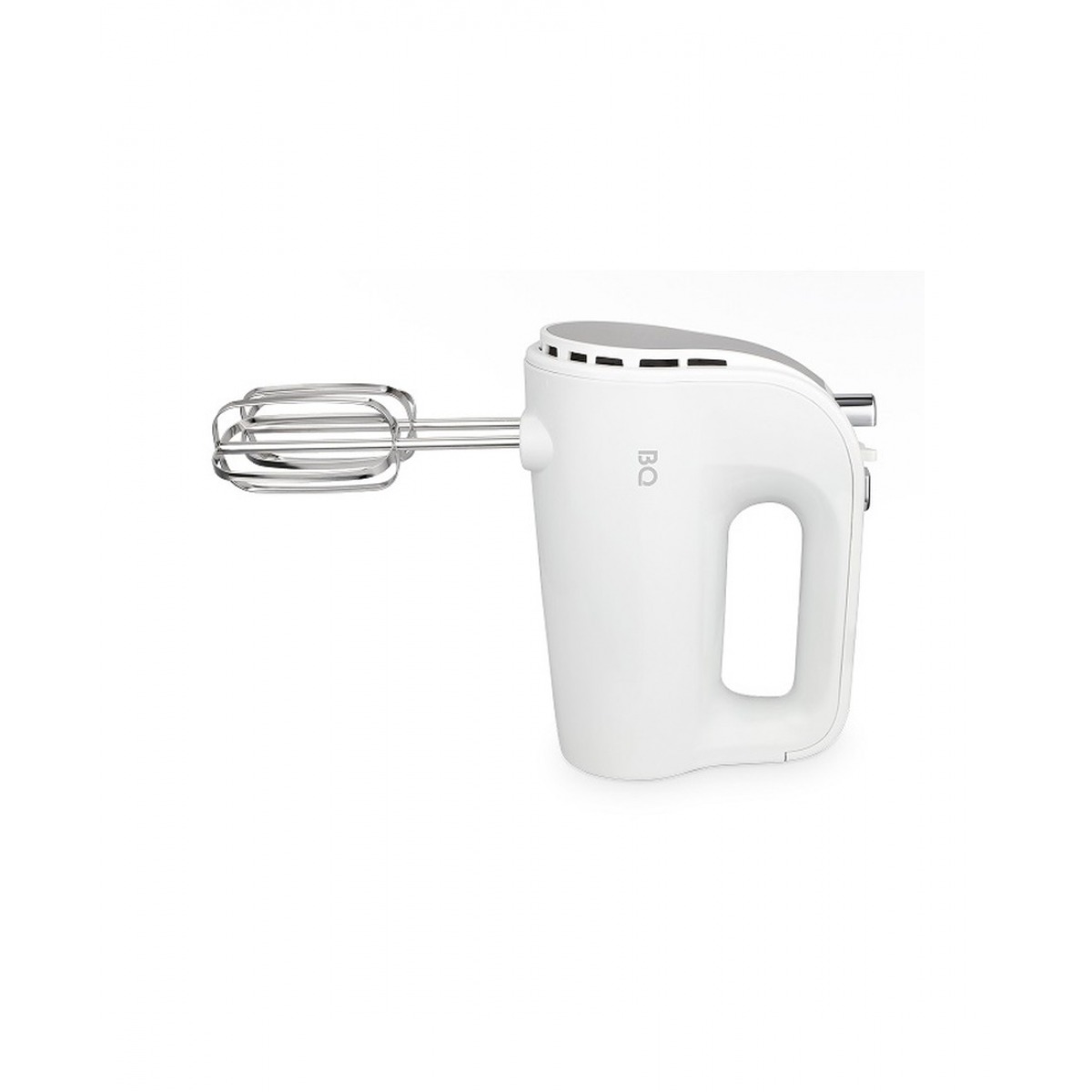 BQ MX423, white-steel, миксер ручной