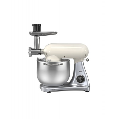BQ MX851, cream-silver, миксер планетарный