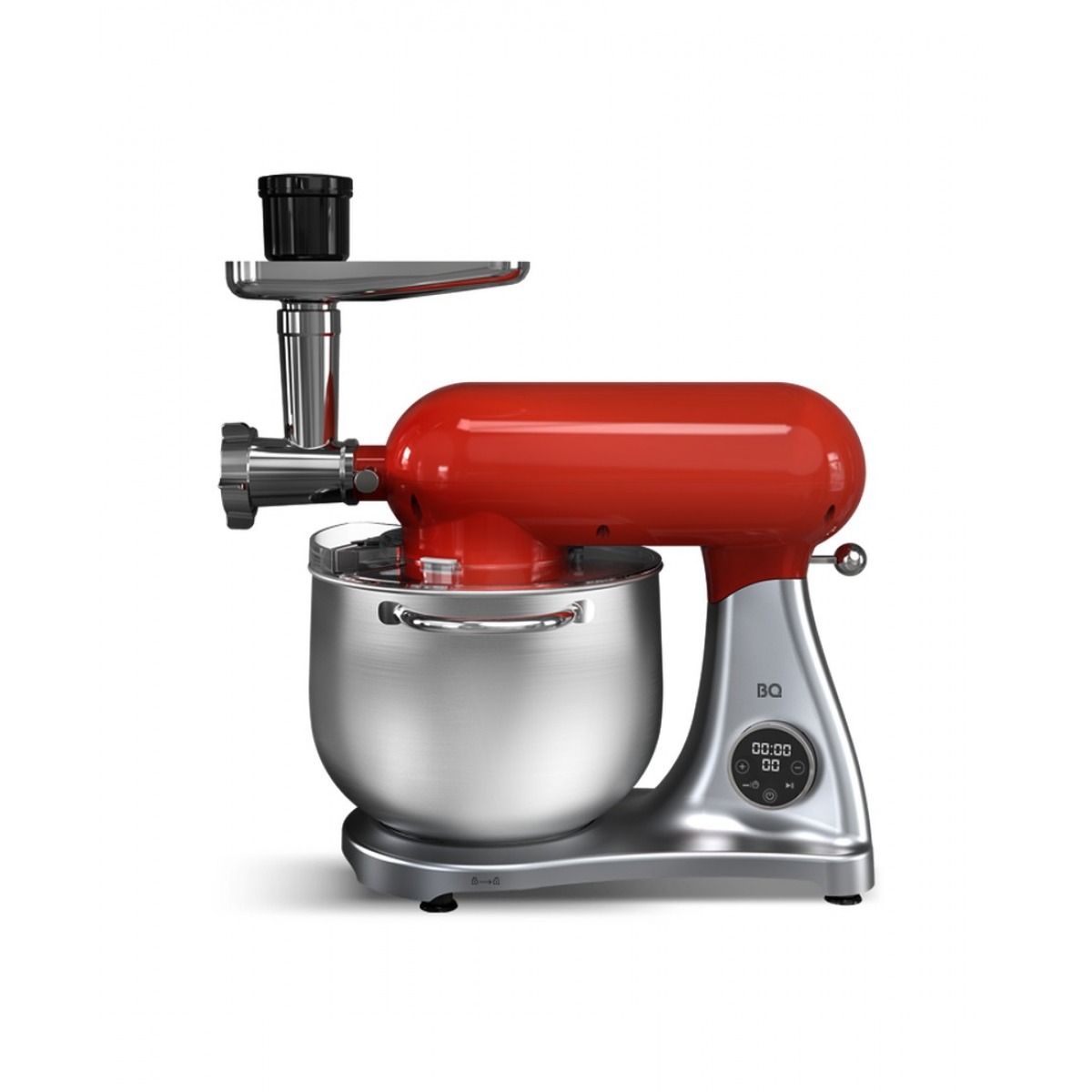 BQ MX851, red-silver, миксер планетарный