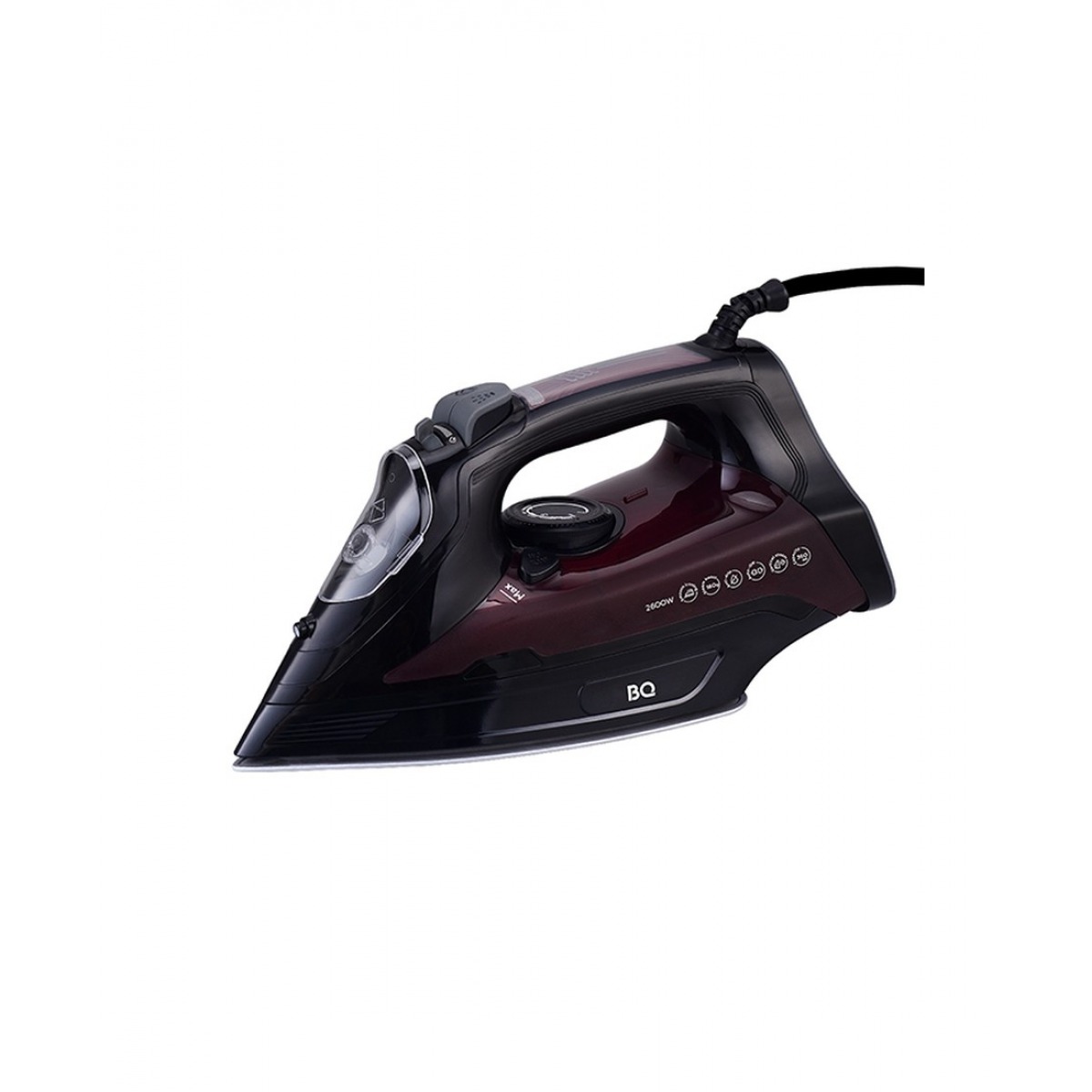 BQ SI1003, black-wine red, утюг