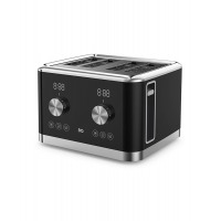 BQ T4000, black-steel, тостер