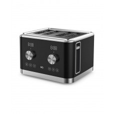 BQ T4000, black-steel, тостер