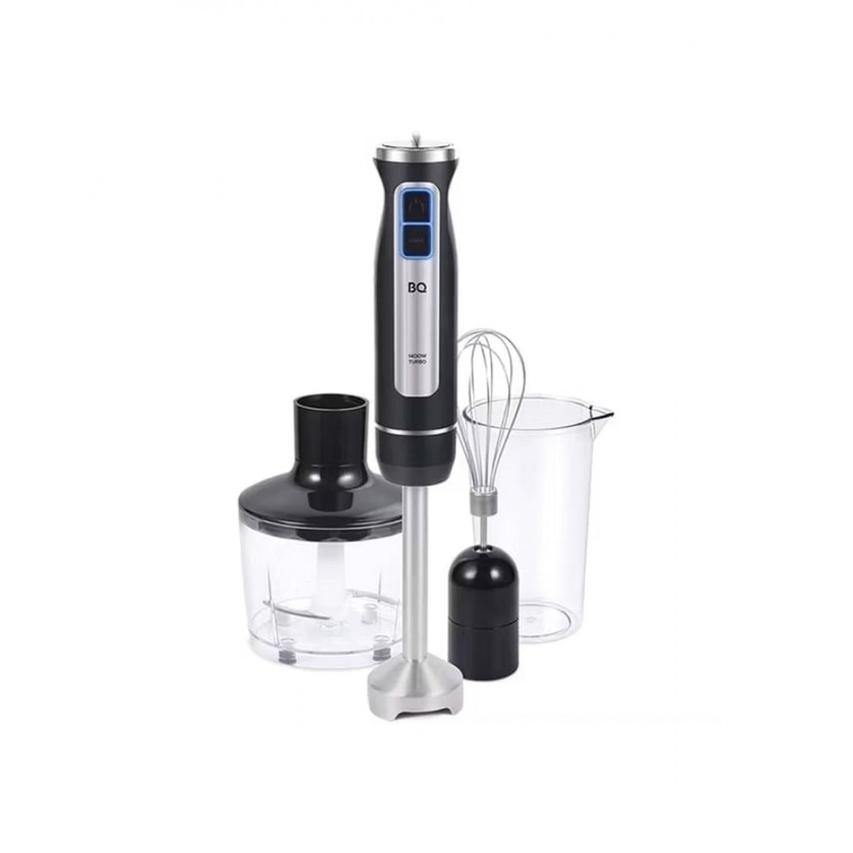BQ HB1233SS, black-steel, блендер ручной