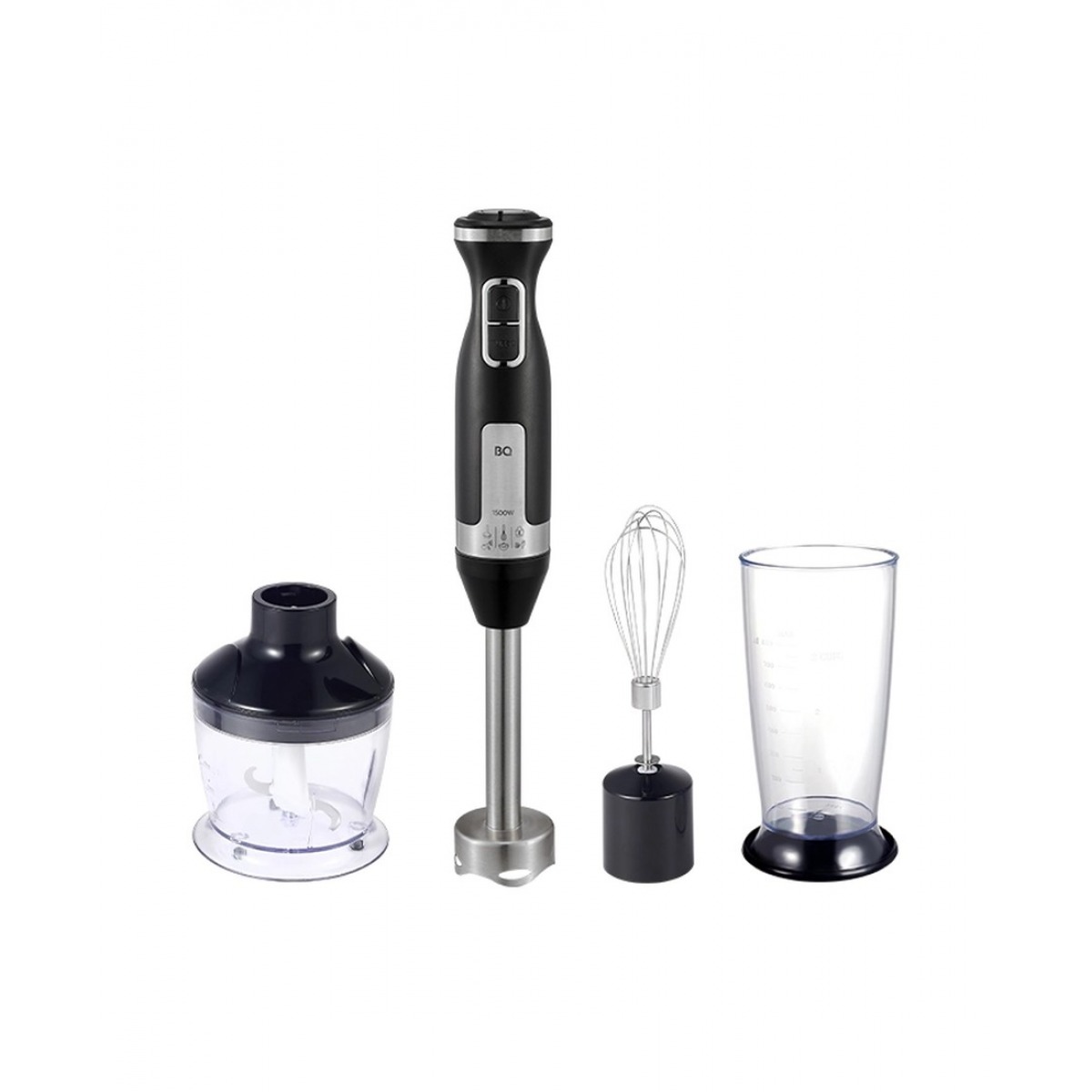 BQ HB420PS, black-silver, блендер ручной