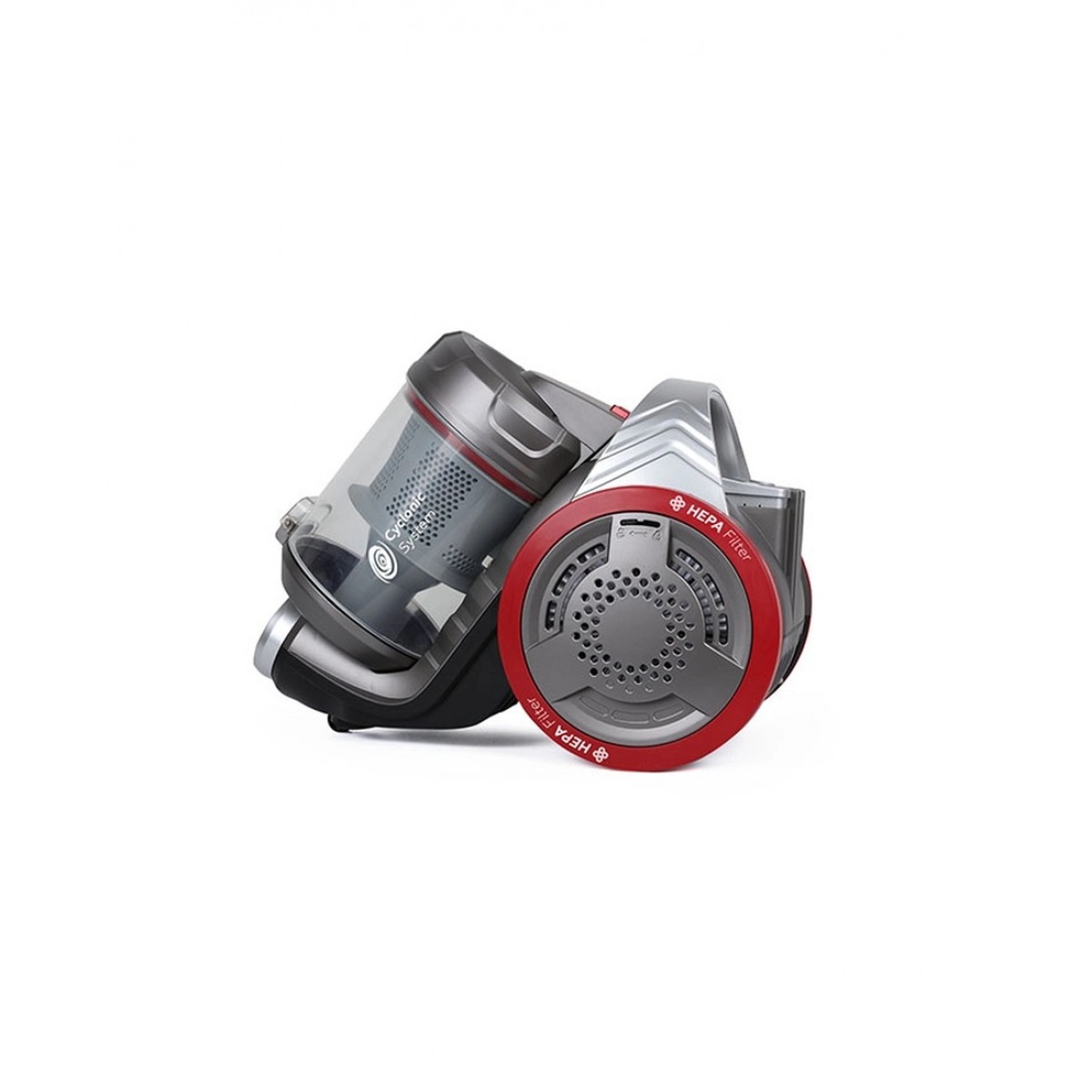 BQ VC1606C, gray-red, пылесос без мешка для сбора пыли