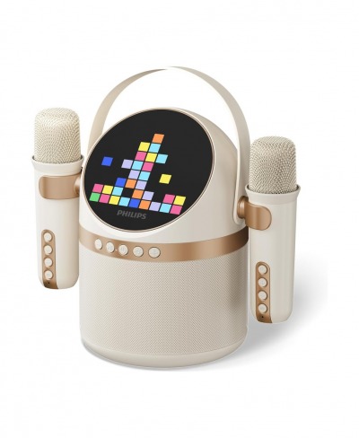 Philips TAS2509WT, белый, портативная колонка с микрофонами