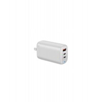 Acer GaN 65W, three-port Charger, 2x typeC + 1x typeA, EU/UK plug, зарядное устройство