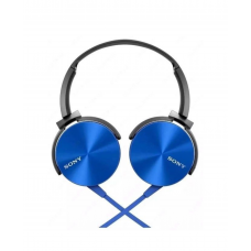 Sony MDR-XB450AP, синий, наушники