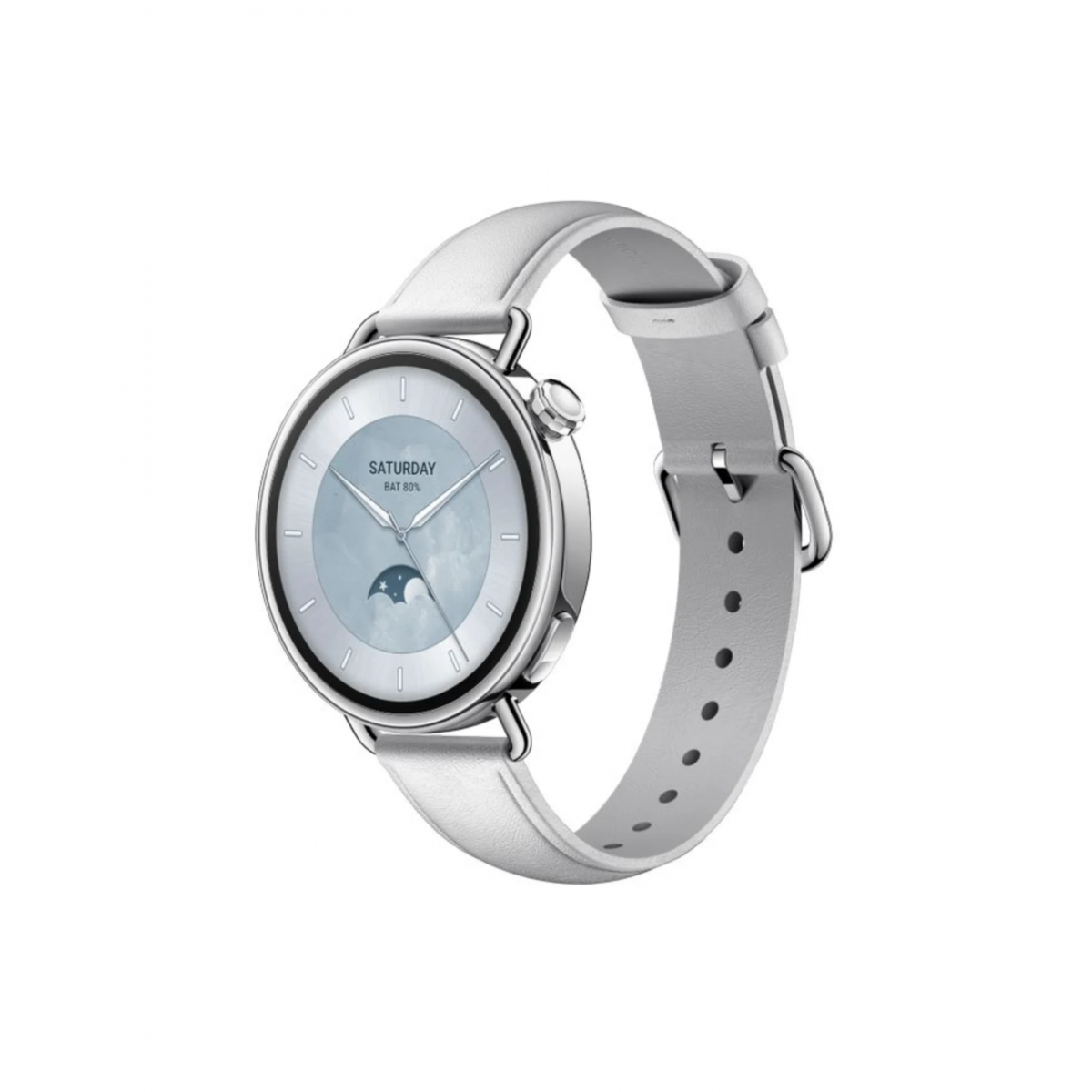 Xiaomi Watch S4 41mm, Leather strap(white), умные часы