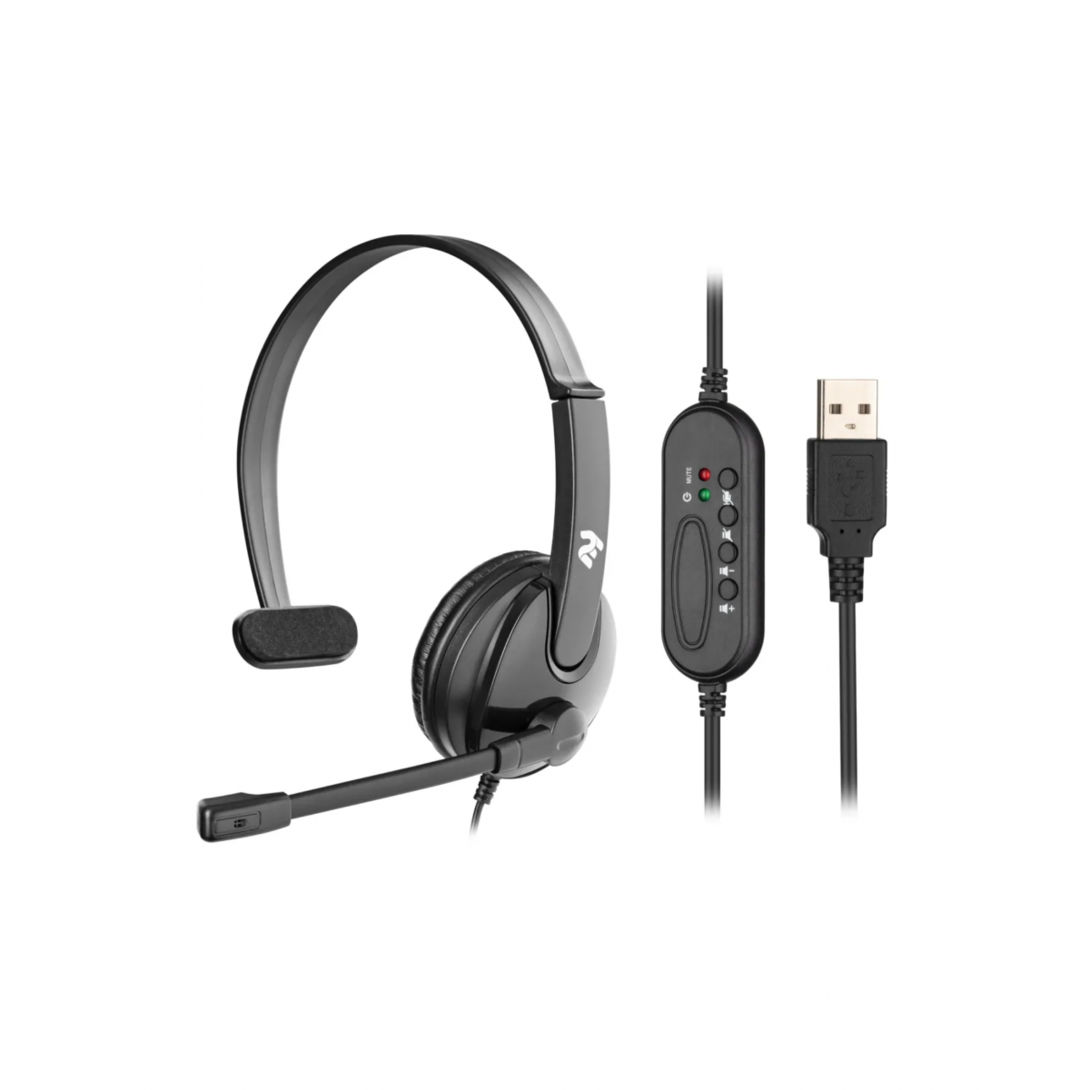 2E CH12 Mono On-Ear USB, Гарнитура для ПК